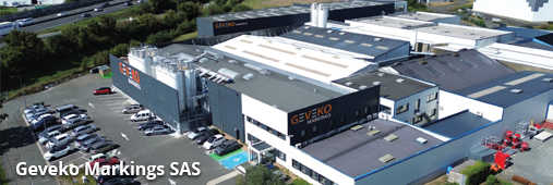 Site de production Geveko Markings SAS France